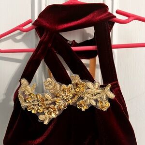 Children’s lyrical/contemporary competition dance costume.